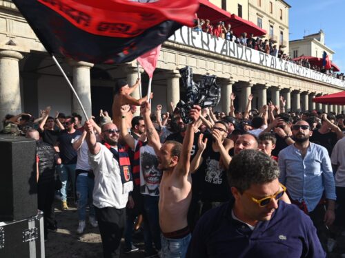 Gelbison in Serie C, la festa dei tifosi rossoblu (VIDEO)