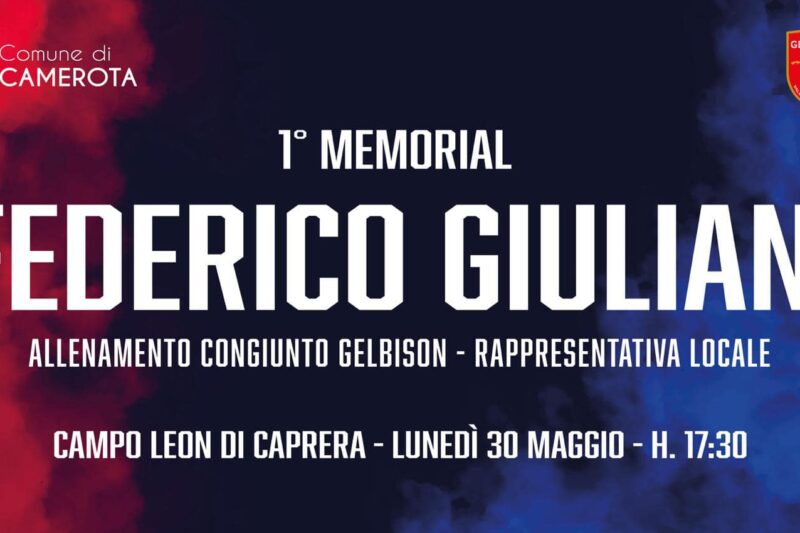 Memorial Federico Giuliani, la Gelbison in campo a Camerota