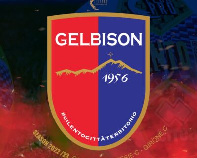Gelbison: ufficiali Cannizzaro, Russo, Casiello, Manzo, Montinaro e Dellino