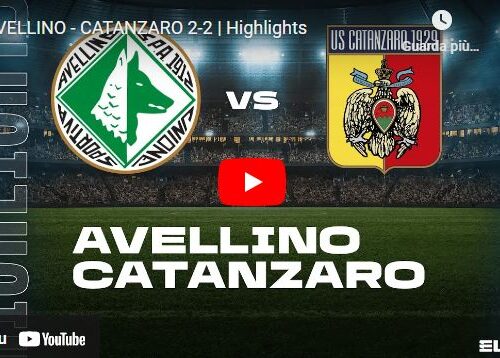 Avellino-Catanzaro 2-2, video gol e highlights