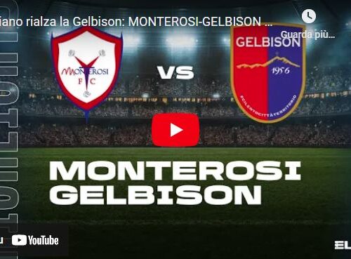 Monterosi Tuscia-Gelbison 0-1, video gol e highlights