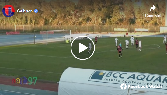 Gelbison-Palmese 0-1, video gol e highlights
