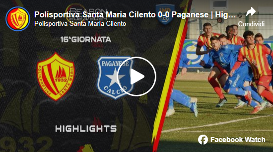 Polisportiva Santa Maria-Paganese 0-0, gli highlights