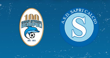 Agropoli-Sapri 1-1, emozioni ed espulsioni ma il derby finisce pari