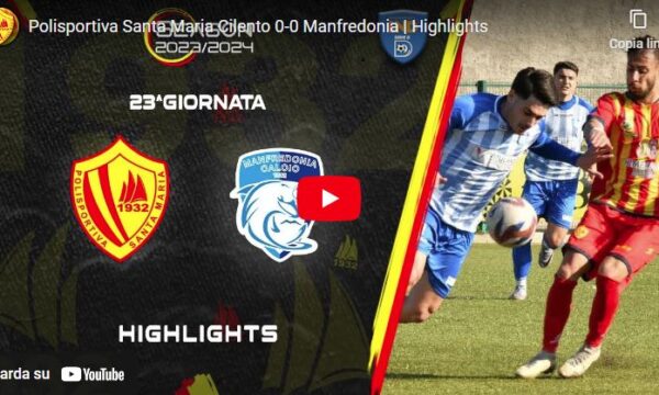 Polisportiva Santa Maria-Manfredonia 0-0, gli highlights